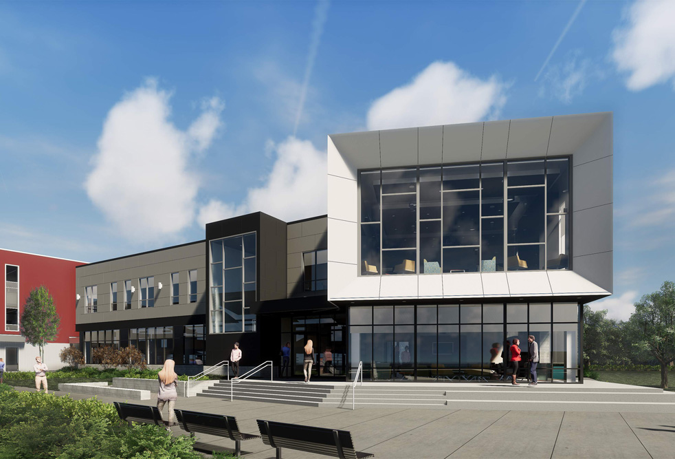 Merrimack College Breaks Ground on Arcidi Welcome Center