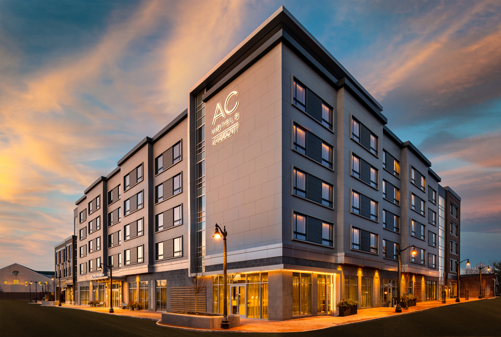 Luxurious AC Hotel by Marriott and Envio Rooftop Restaurant Opens in Portsmouth