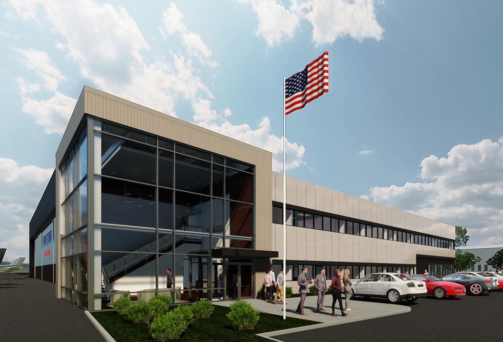 Pro Star Aviation Raises the Truss On New Hangar Facility