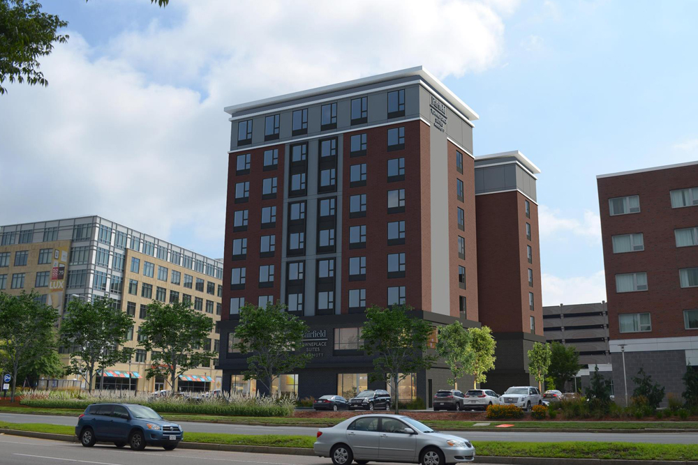 PROCON begins TownePlace Suites/Fairfield dual-brand hotel at Station Landing in Medford, MA