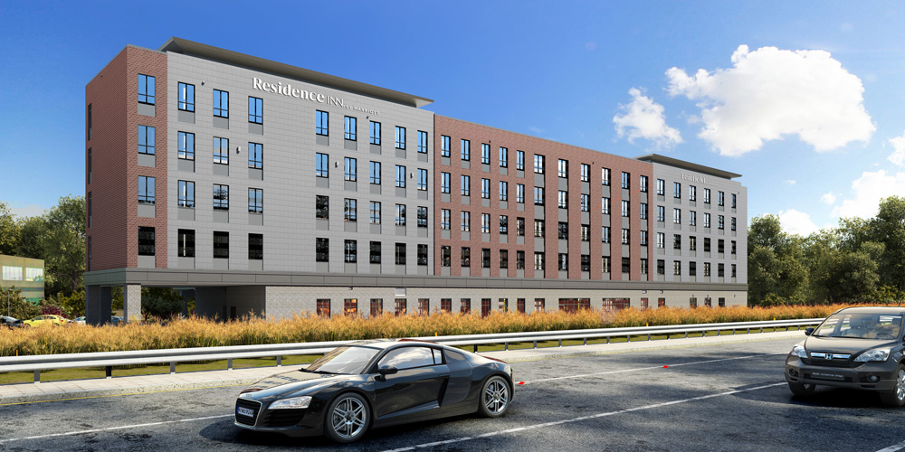 PROCON Builds 117,000 SF Dual-Brand Marriott Hotel for XSS Hotels